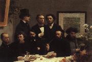Henri Fantin-Latour The Corner of the Table France oil painting reproduction